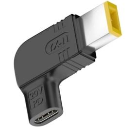 Перехідник PowerPlant USB Type-C на DC Lenovo USB (CC360659)
