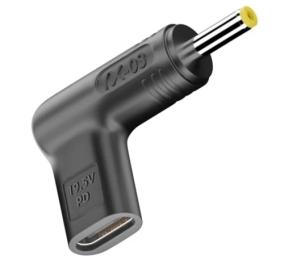 Перехідник PowerPlant USB Type-C на DC 4.0x1.7 мм (CC360635)