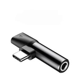 Перехідник Baseus L41 Type-C to Type-C +3.5mm Black (CATL41-01)