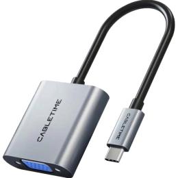 Перехідник Cabletime USB C Male - USB3.0 AF (CP17A)