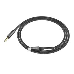 Перехідник Hoco UPA19 Type-C (M)  -  3.5 мм (M), 1 м Black