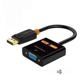 Перехідник Cabletime Displayport  -  VGA, 1080p/60HZ (CP25B)