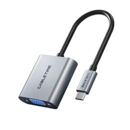 Перехідник Cabletime USB-C  -  VGA (CP17A)