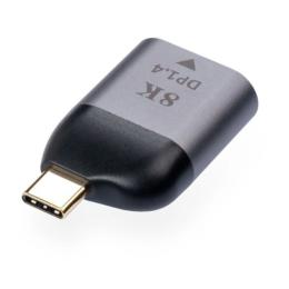 Перехідник Vinga Type-C Male to DP 1.4 8K60Hz compact (VCPATCDP4C)