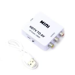 Перехідник Atcom HDMI (F)  -  3xRCA (F) White (15275)