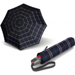 Парасолька Knirps T.200 Medium Duomatic Check Navy (Kn95-3201-5990)