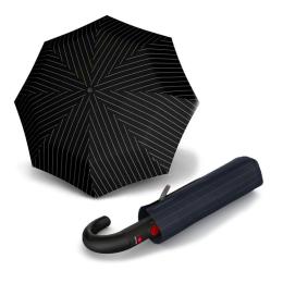 Парасолька Knirps T.260 Crook Handle Gatsby Black (Kn95-3260-4109)