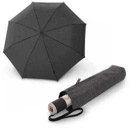 Парасолька Knirps C.241 Chrome Matt Duomatic Melange Black (Kn95-8241-4119)