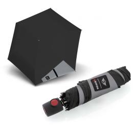 Парасолька Knirps Mini Duomatic Reflective Black (Kn95-8100-7156)