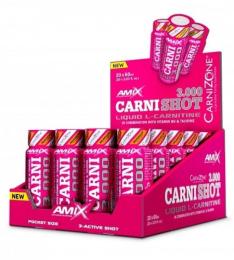Жироспалювачі AMIX Carni 3000 shot (60 ml, mango) (20812-03)