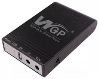 Джерело безперебійного живлення для роутера EpiK DC UPS 8800 mAh Black (Уцінений)