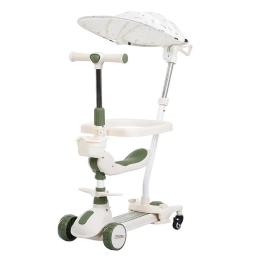 Самокат Bambi JR3-167-5BC-GR White
