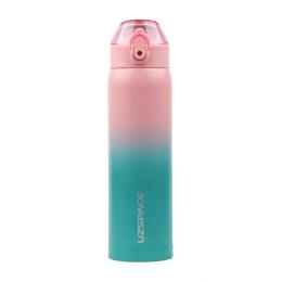 Термопляшка UZSPACE X4 Gradient Waterboottle 4201 Pink Blue