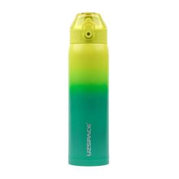 Термопляшка UZSPACE X4 Gradient Waterboottle 4201 Yellow Green