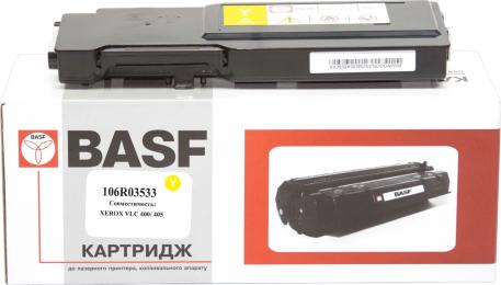 Тонер-картридж для принтера BASF Xerox VL C400/C405 106R03533 8K Yellow (KT-106R03533)