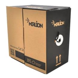 Вита пара Merlion КВП UTP (4 * 2 * 0.5) 4p 24 AWG CCA ПВХ 305м White (99-10037298)
