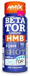 Амінокислота AMIX BetaTor Liquid HMB Shot (60 ml, red berries) (24910-01)