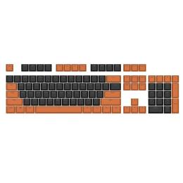 Набір кейкапів Dark Project PBT KS-43 ENG/UA/RU Black Orange (DP-KS-0043)