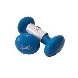 Гантель LiveUp VINYL DUMBBELL EGG HEAD (LS2001-3)