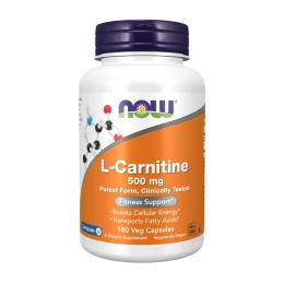 Жироспалювачі Now Foods L-Carnitine 500mg - 180 caps
