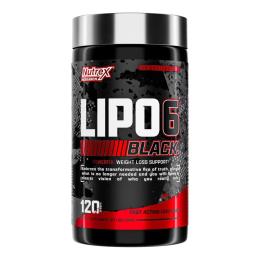 Жироспалювачі Nutrex Lipo-6 Black Maximum Potency - 120 caps