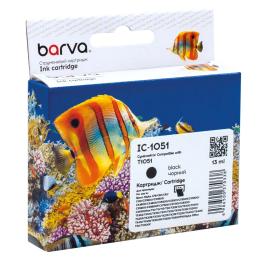 Картридж для принтера BARVA Epson T0731/T1051 (C13T10514A10) 490ст Black (IC-1051)