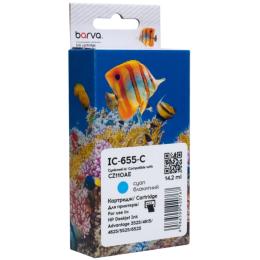 Картридж для принтера BARVA HP 655 (CZ110AE) 770 c Cyan (IC-655-C)