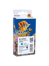 Картридж для принтера BARVA HP 711 (CZ130A/CZ134A) 26 мл Cyan (IC-H711C)