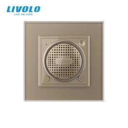 Вбудована Bluetooth-колонка LIVOLO VL-C7FCF2-2AS06 Gold Matte з TWS (стерео)