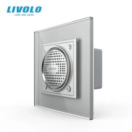 Вбудована Bluetooth-колонка LIVOLO VL-C7FCF2-2IP Gray з TWS (стерео)