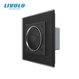 Вбудована Bluetooth-колонка LIVOLO VL-C7FCF2-2BS06 Matte Black з TWS (стерео)