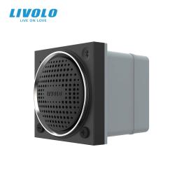 Вбудована Bluetooth-колонка LIVOLO VL-FCF-2BPS25 Black з TWS (стерео), модуль без рамки