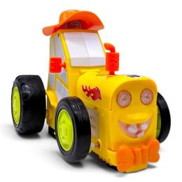 Іграшка на радіокеруванні Mic 2101-A Yellow Трактор танцюючий Crazy Car