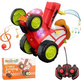 Іграшка на радіокеруванні Mic 2101-A Red Трактор танцюючий Crazy Car