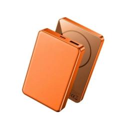 Зовнішній портативний акумулятор WIWU P15-1 Ultra Thin 10000mAh Orange (6979107510405)
