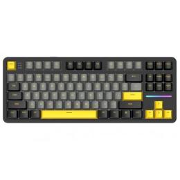 Клавіатура Attack Shark X87 RGB Linear Strawberry Switch Wireless Star Black (AS-6972792470429-SB-UA)