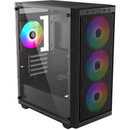 Корпус для ПК ID-COOLING Ware 300 ARGB Black