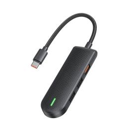 USB-хаб Mcdodo HU-1430 Black 5 in 1