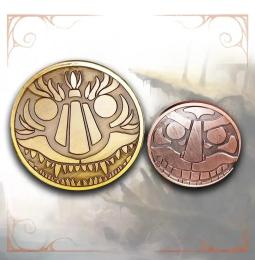 Настільна гра Geekach Звір  -  металеві монети (Beast Metal Coins)