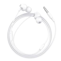 Дротові навушники Hoco M60 Perfect sound Jack 3.5 mm White (6931474707512)