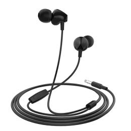Дротові навушники Hoco M60 Perfect sound Jack 3.5 mm Black (6931474707505)