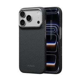 Чохол-накладка Apple iPhone 18 Pro Pitaka Edge Case Twill Black Gray (KI1801P)