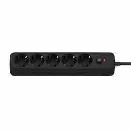 Мережевий фільтр ColorWay 10A/2500W (CCA-3G1MM) 5 розеток/5M Black (CW-PSEA1055BK)
