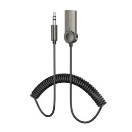 Bluetooth-трансмітер Borofone BC56 Peaceful Metal Gray (6941991113031)