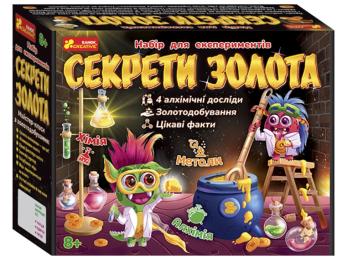 Набір для експериментів Ranok Creative 12114120У Секрети золота