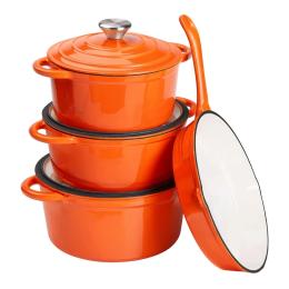 Набір посуду YiWu HP-FLG-24 Orange