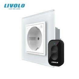 Розетка LIVOLO VL-M7FCTC16AZ2-2WS06/VL-XR006 White