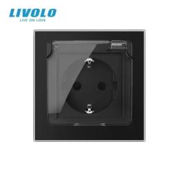 Розетка LIVOLO VL-C7FCTC16A-8BS06 Black