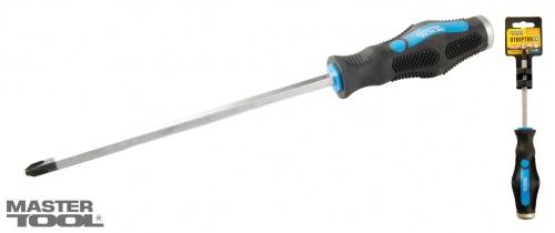 Викрутка MASTER TOOL хрестова РН2 * 100 ударна (49-5210)