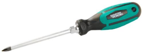 Викрутка MASTER TOOL хрестова РН1 * 100 посилена (45-8110)